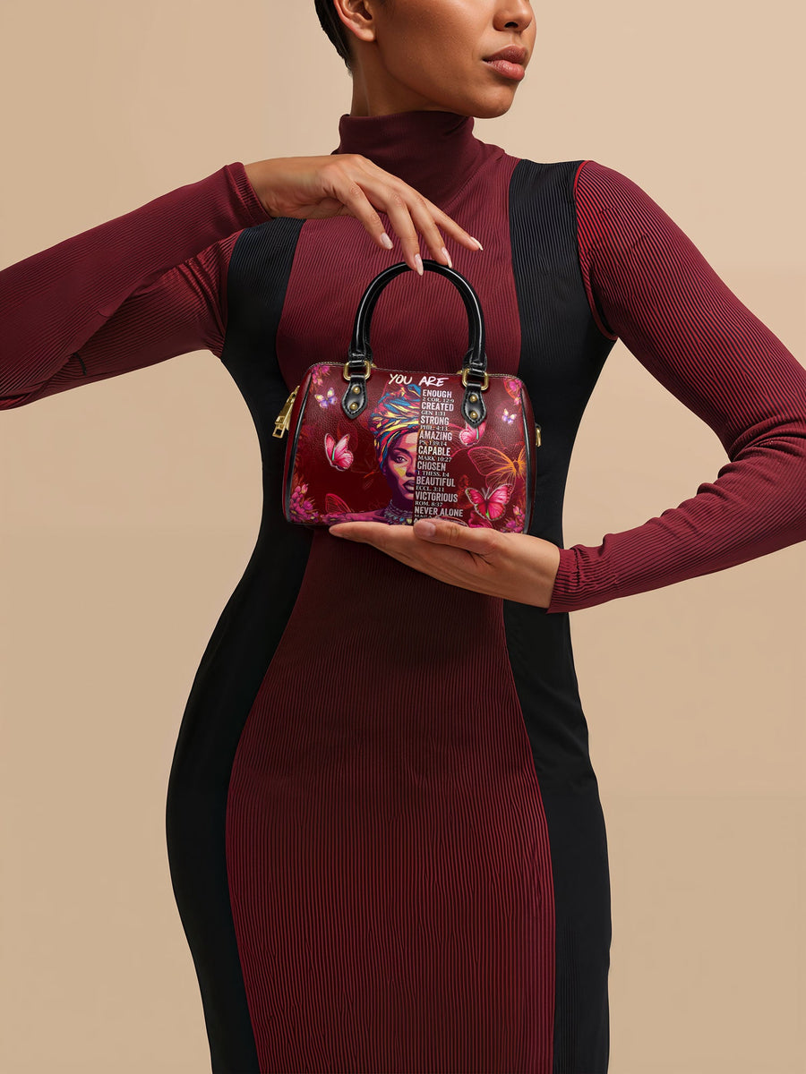 "Imani" Pomegranate Red Mini Satchel FALL CLEARANCE DEAL