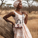 "Imani" Dove White Mini Satchel BTS DEAL