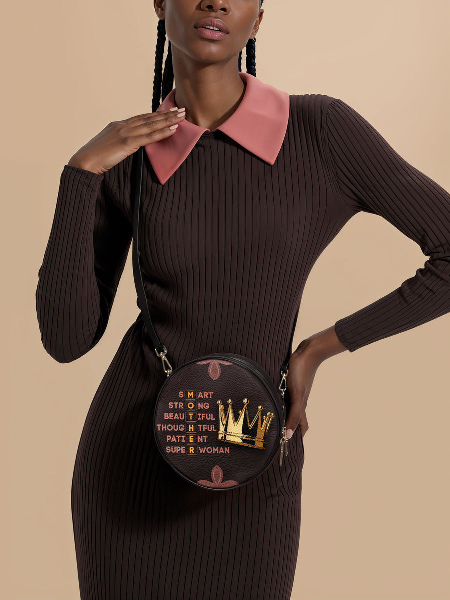 "Imarimom" Circle Crossbody Bag