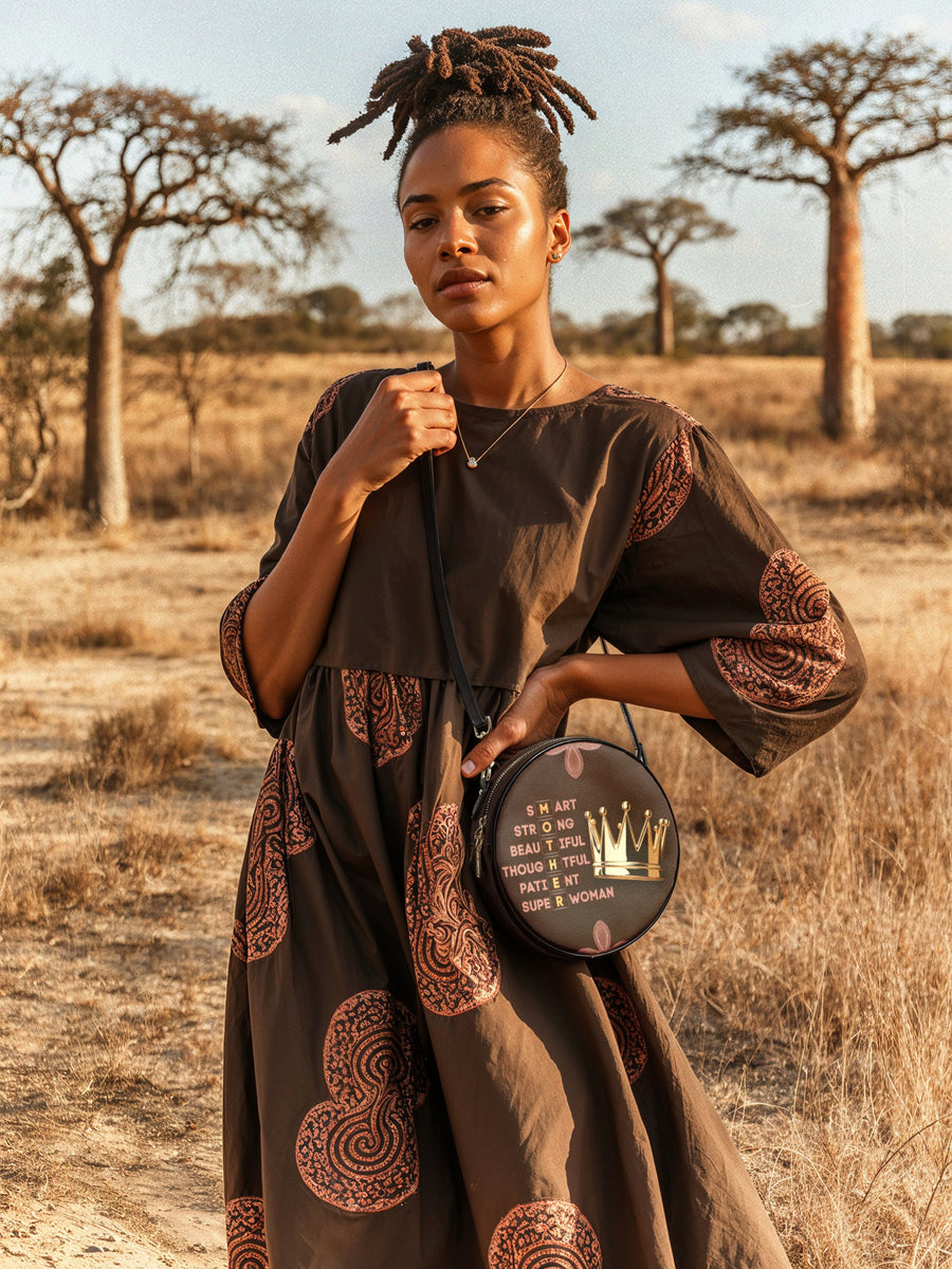 "Imarimom" Circle Crossbody Bag