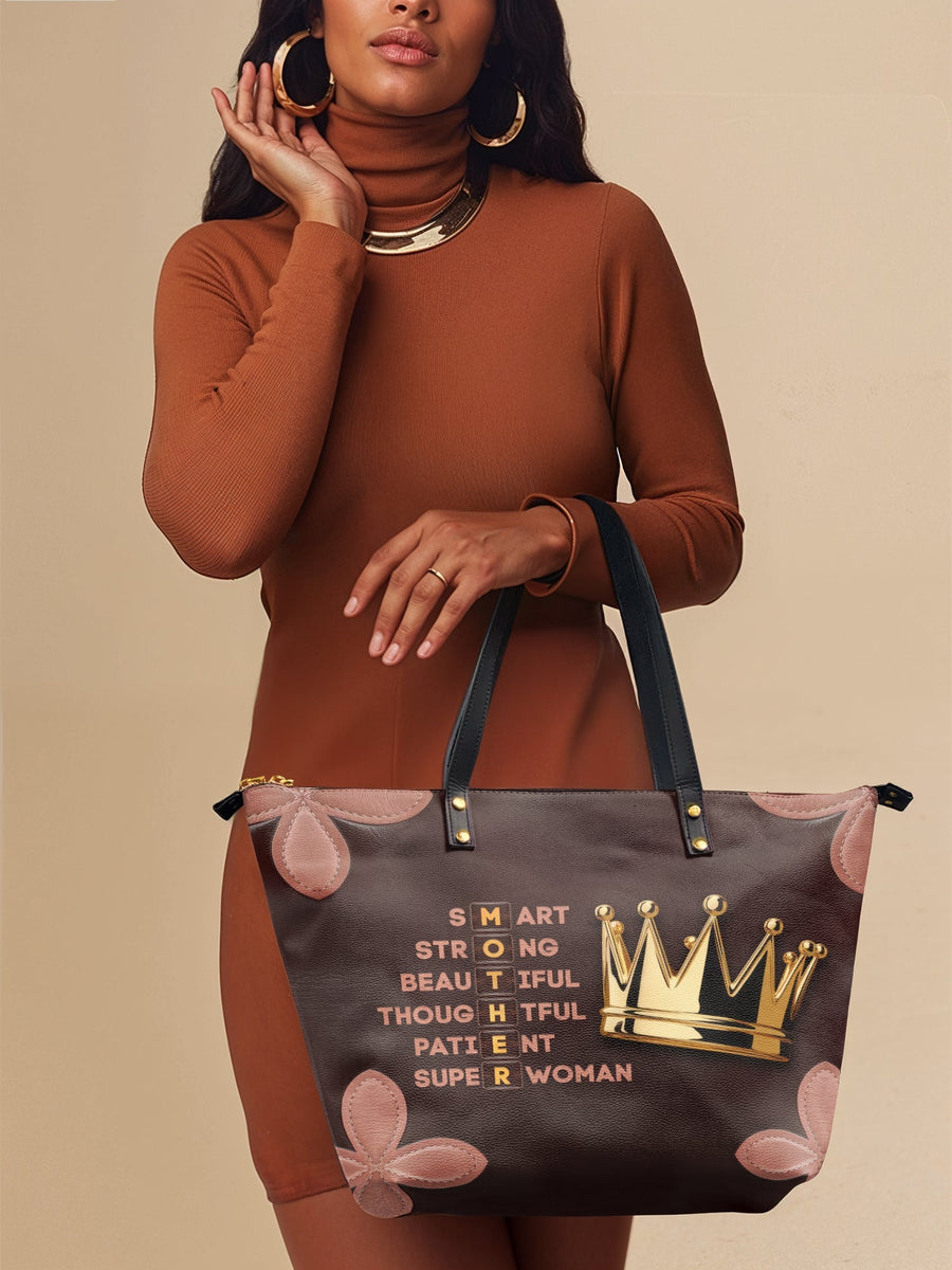 "Imarimom" Leather Tote Bag - DD DEAL