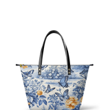 "Iris" Leather Tote Bag