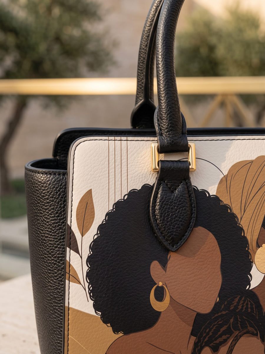 "Johari" Nembo Leather Handbag