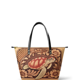 "Ngao" Leather Tote Bag - BRAVE ONES DEAL
