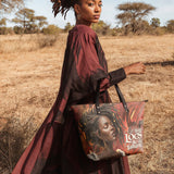 "Locella" Leather Tote Bag BTS DEAL