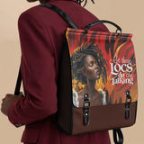 "Locella" Leather Backpack