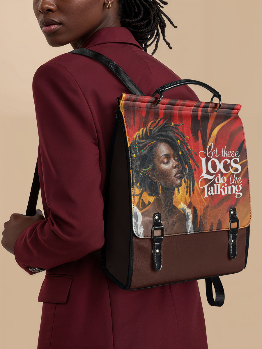 "Locella" Leather Backpack
