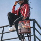 "Locella" Leather Backpack