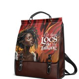 "Locella" Leather Backpack