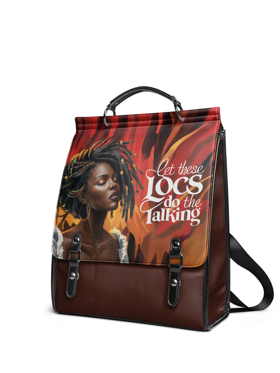 "Locella" Leather Backpack