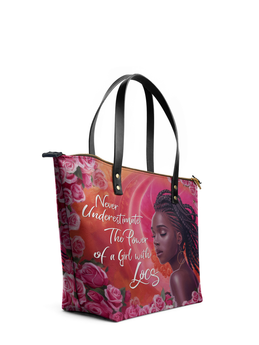 "Loclani" Leather Tote Bag