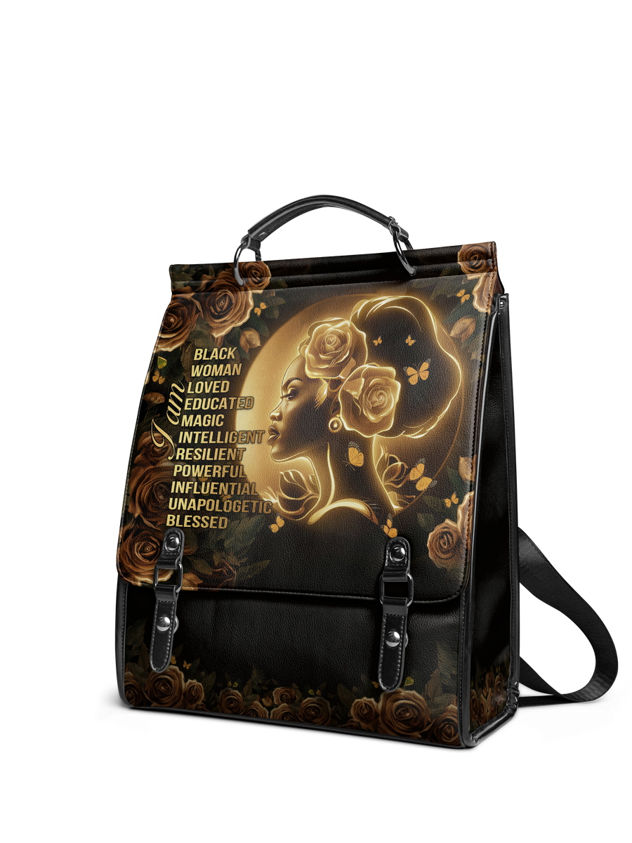 "Lumina" Leather Backpack
