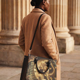 "Lumina" Leather Handbag