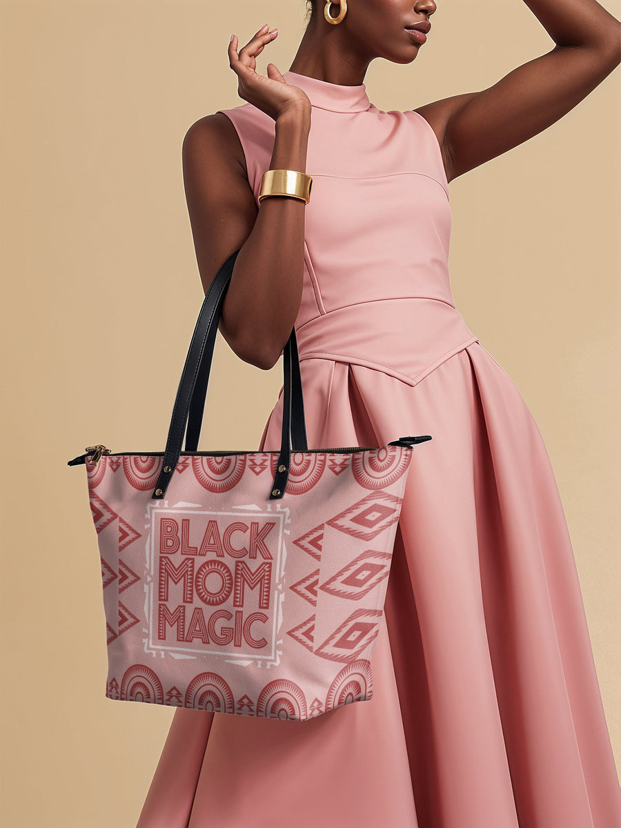 "Magimama" Leather Tote Bag
