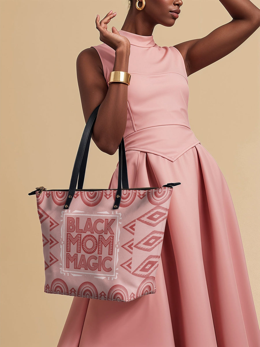 "Magimama" Leather Tote Bag - DD DEAL