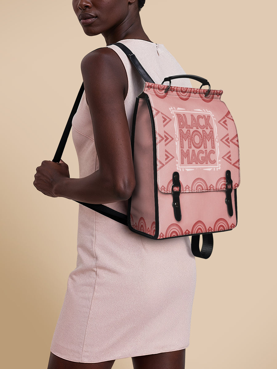 "Magimama" Leather Backpack