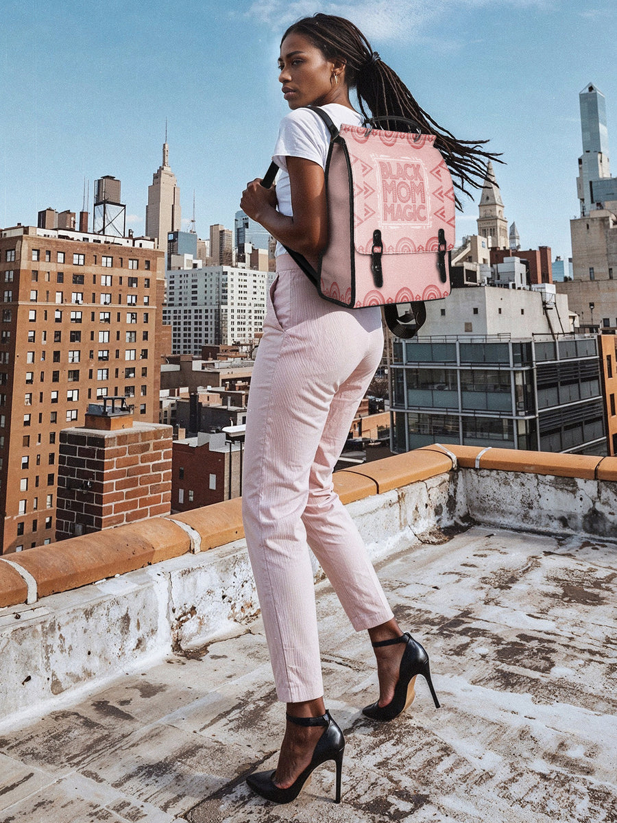 "Magimama" Leather Backpack