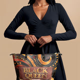 "Makeda" Leather Tote Bag BTS DEAL