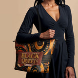 "Makeda" Leather Tote Bag BTS DEAL
