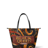"Makeda" Leather Tote Bag BTS DEAL