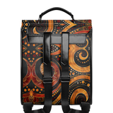 "Makeda" Leather Backpack