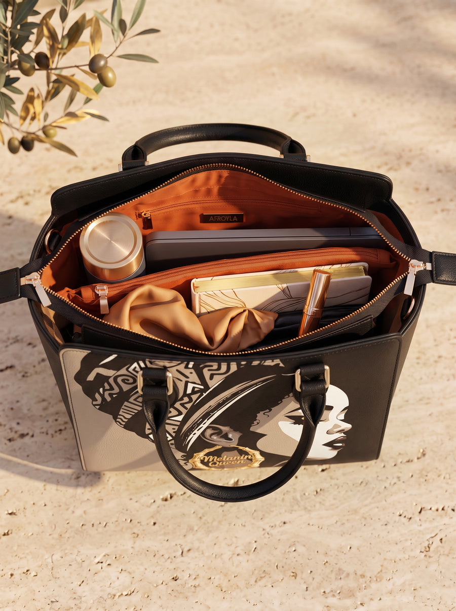 "Malkia" Nembo Leather Handbag