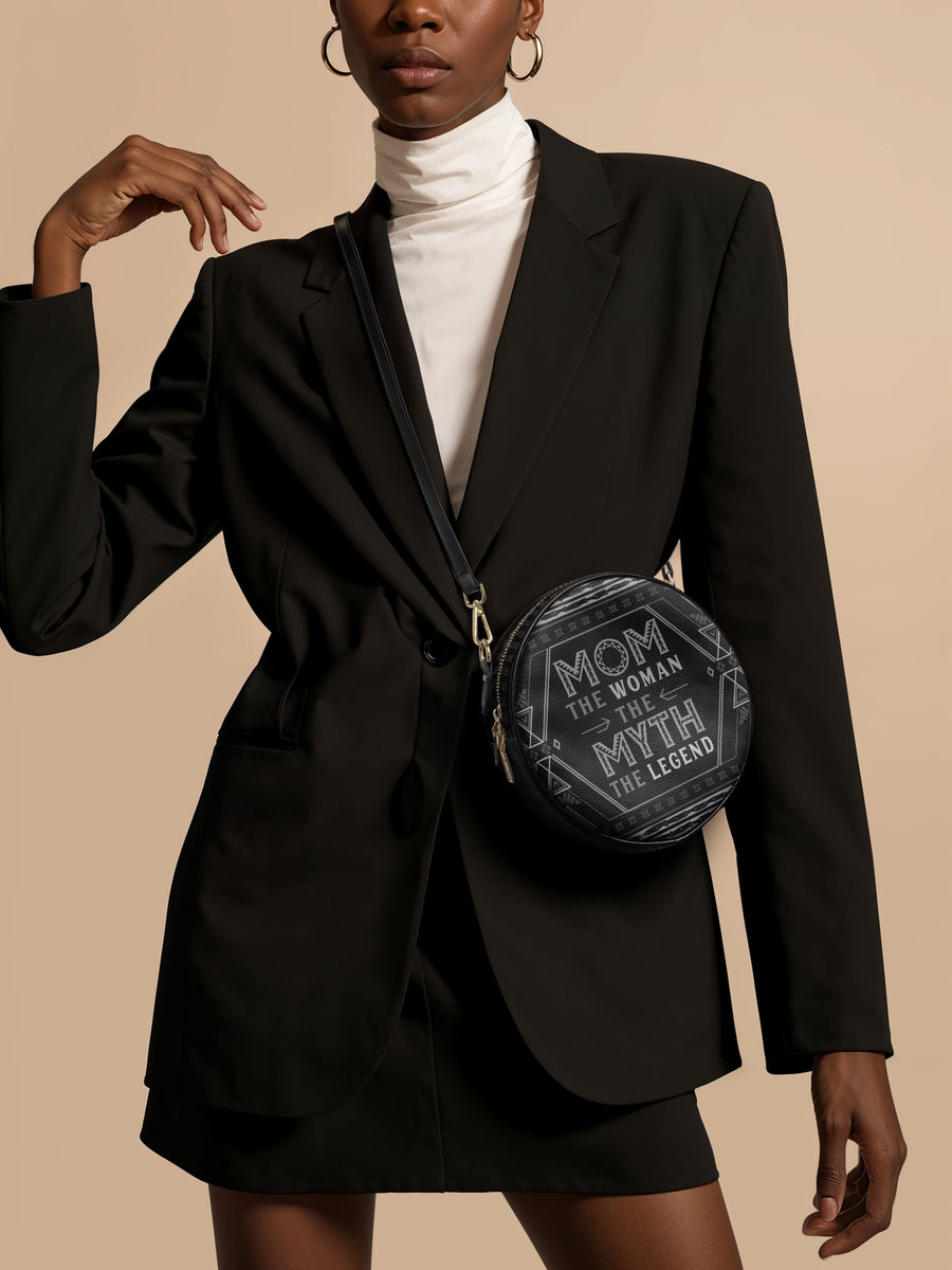 "Mamalore" Circle Crossbody Bag