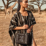 "Mamalore" Small Leather Handbag - BRAVE ONES DEAL
