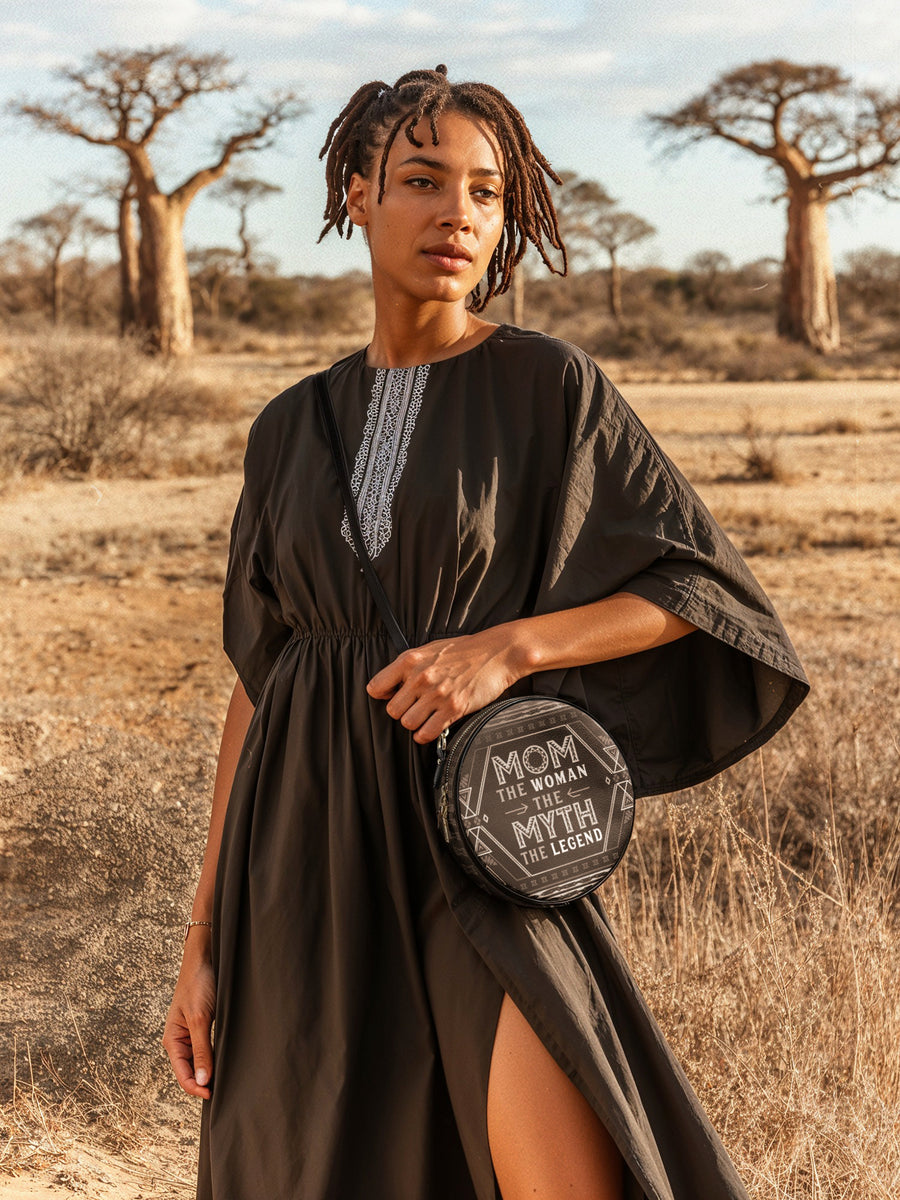 "Mamalore" Circle Crossbody Bag