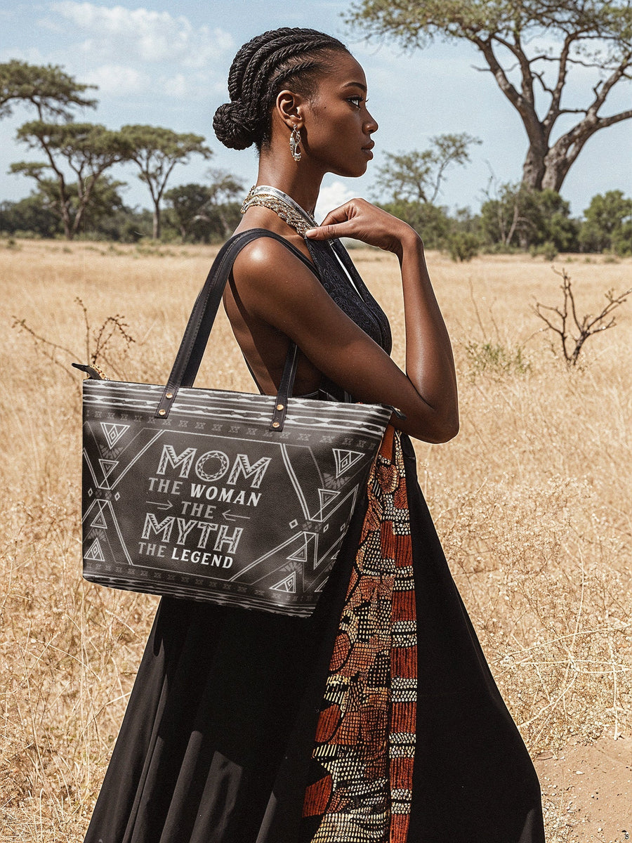 "Mamalore" Leather Tote Bag Matching Set - DD DEAL