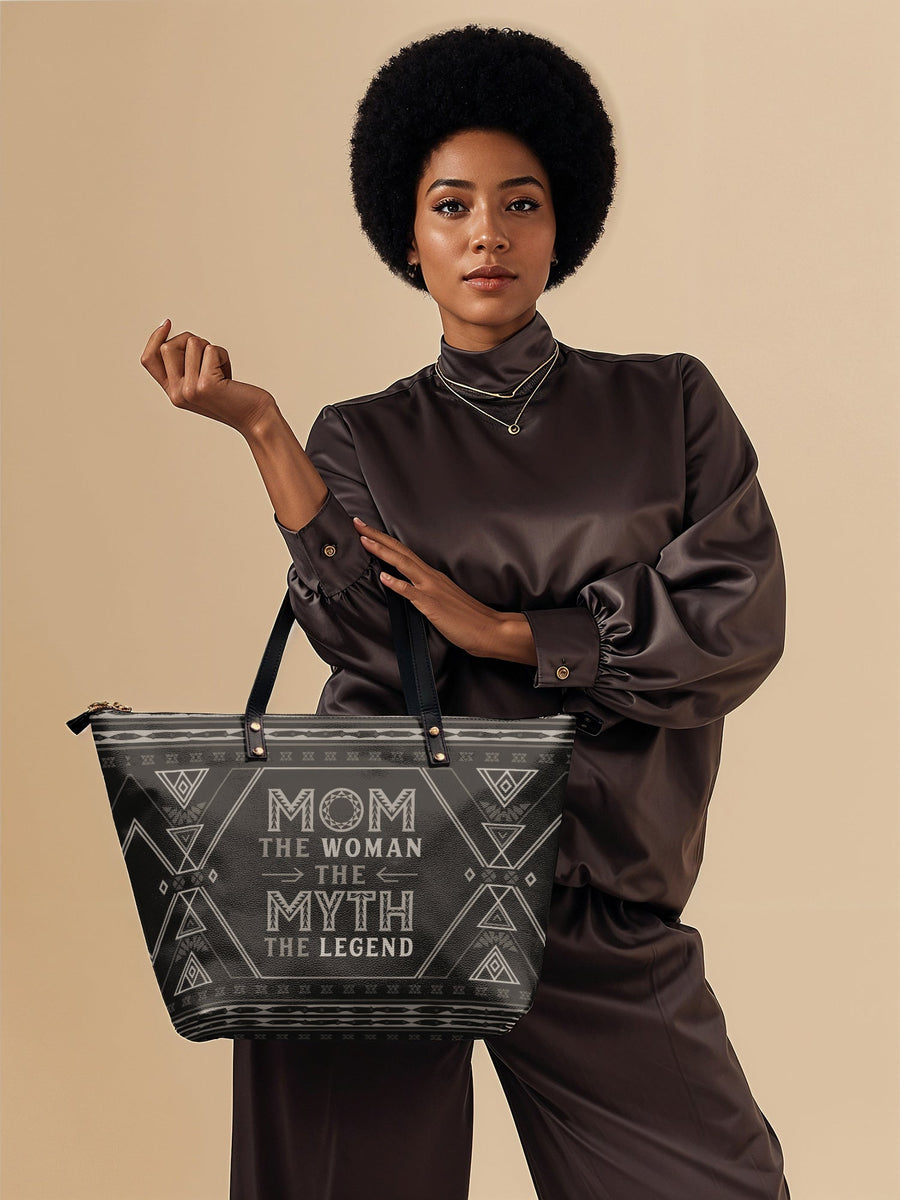 "Mamalore" Leather Tote Bag - DD DEAL