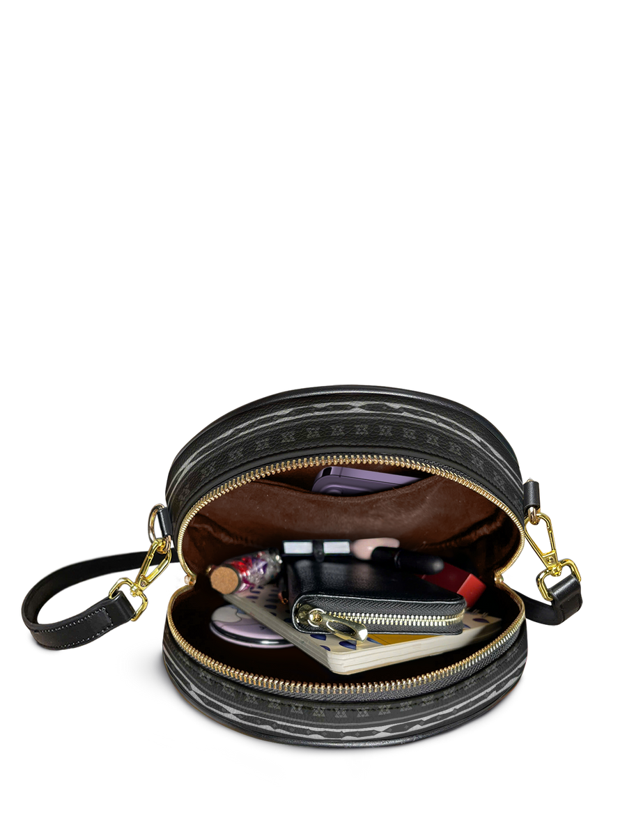 "Mamalore" Circle Crossbody Bag