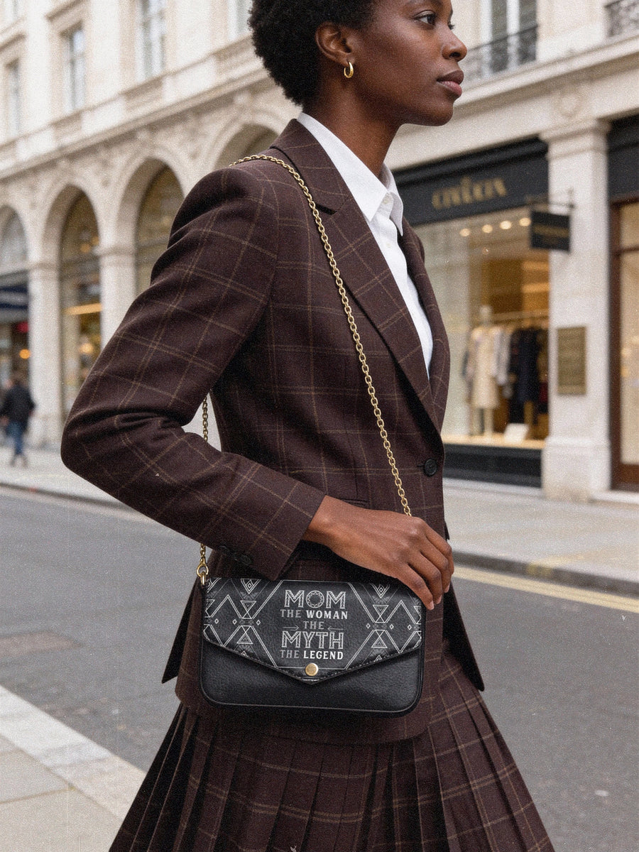 "Mamalore" Envelope Chain Crossbody Bag