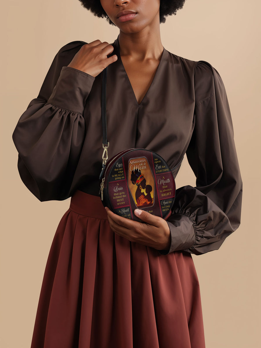 "Mamoya" Circle Crossbody Bag