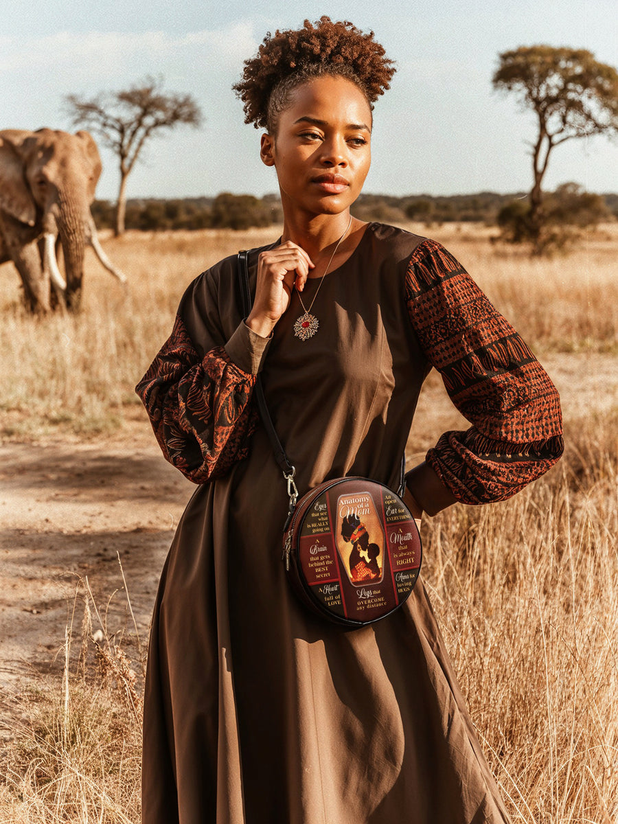 "Mamoya" Circle Crossbody Bag