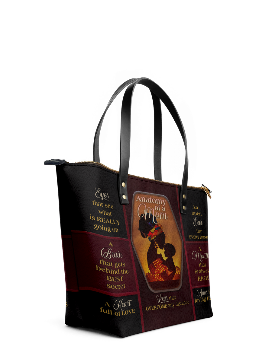 "Mamoya" Leather Tote Bag