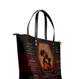 "Mamoya" Leather Tote Bag - BRAVE ONES DEAL