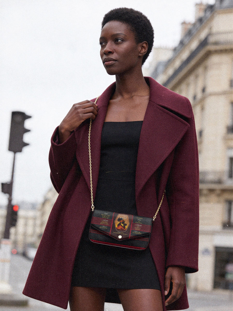 "Mamoya" Envelope Chain Crossbody Bag