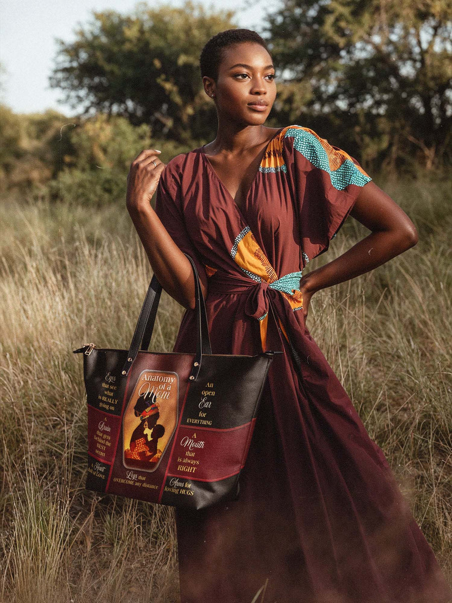 "Mamoya" Leather Tote Bag