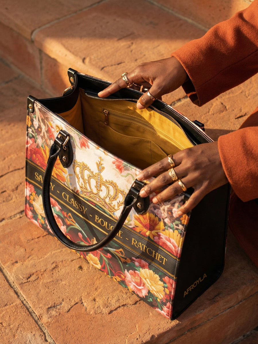 "Naija Royale" Leather Handbag