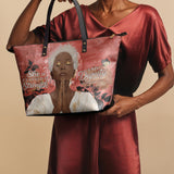 "Namisa" Leather Tote Bag