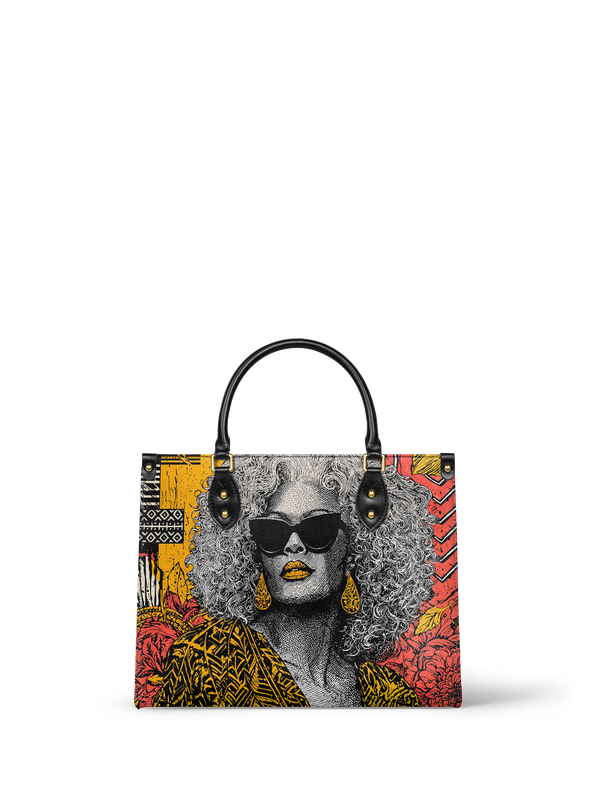 "Nandeka" Leather Handbag