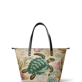 "Mbuga" Leather Tote Bag BTS DEAL