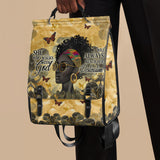 "Njia" Leather Backpack