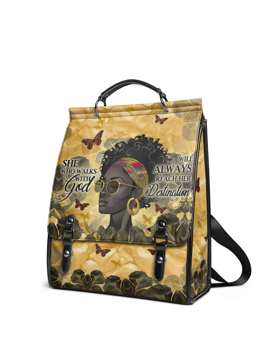 "Njia" Leather Backpack Matching Set - DD DEAL