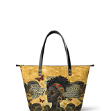 "Njia" Leather Tote Bag BTS DEAL