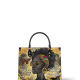 "Njia" Leather Handbag