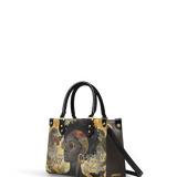 "Njia" Small Leather Handbag