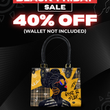 "Sanaa" Cornbread Small Leather Handbag Deal