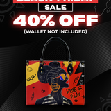 "Sanaa" Paprika Leather Handbag Deal